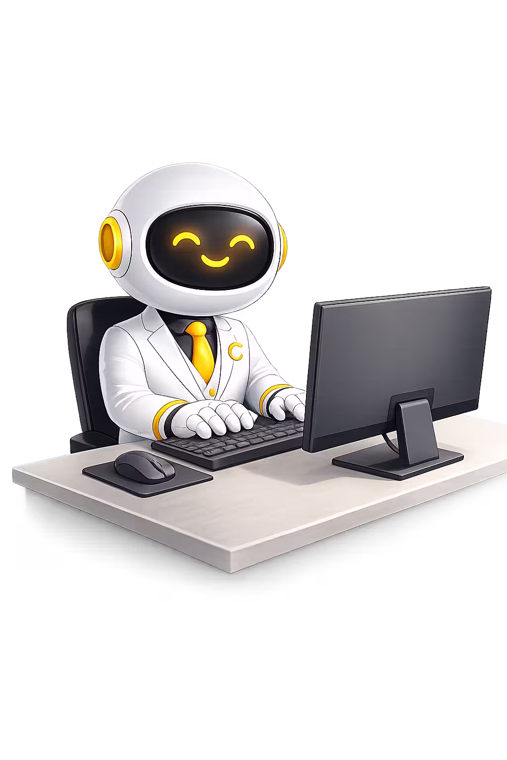 ClientClear assistant at desk